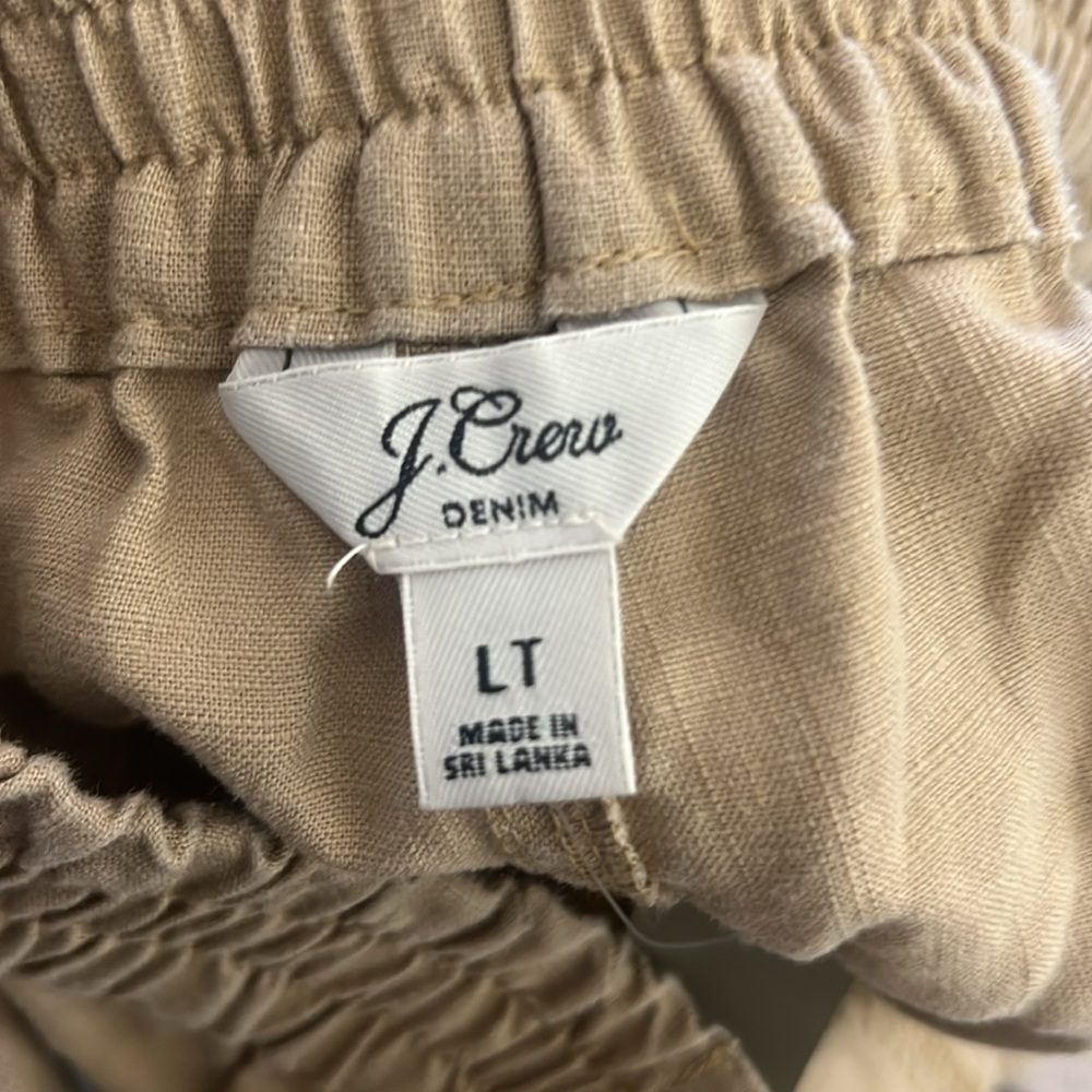 J. Crew Women’s Khaki Chinos Size LT - Picture 7 of 10